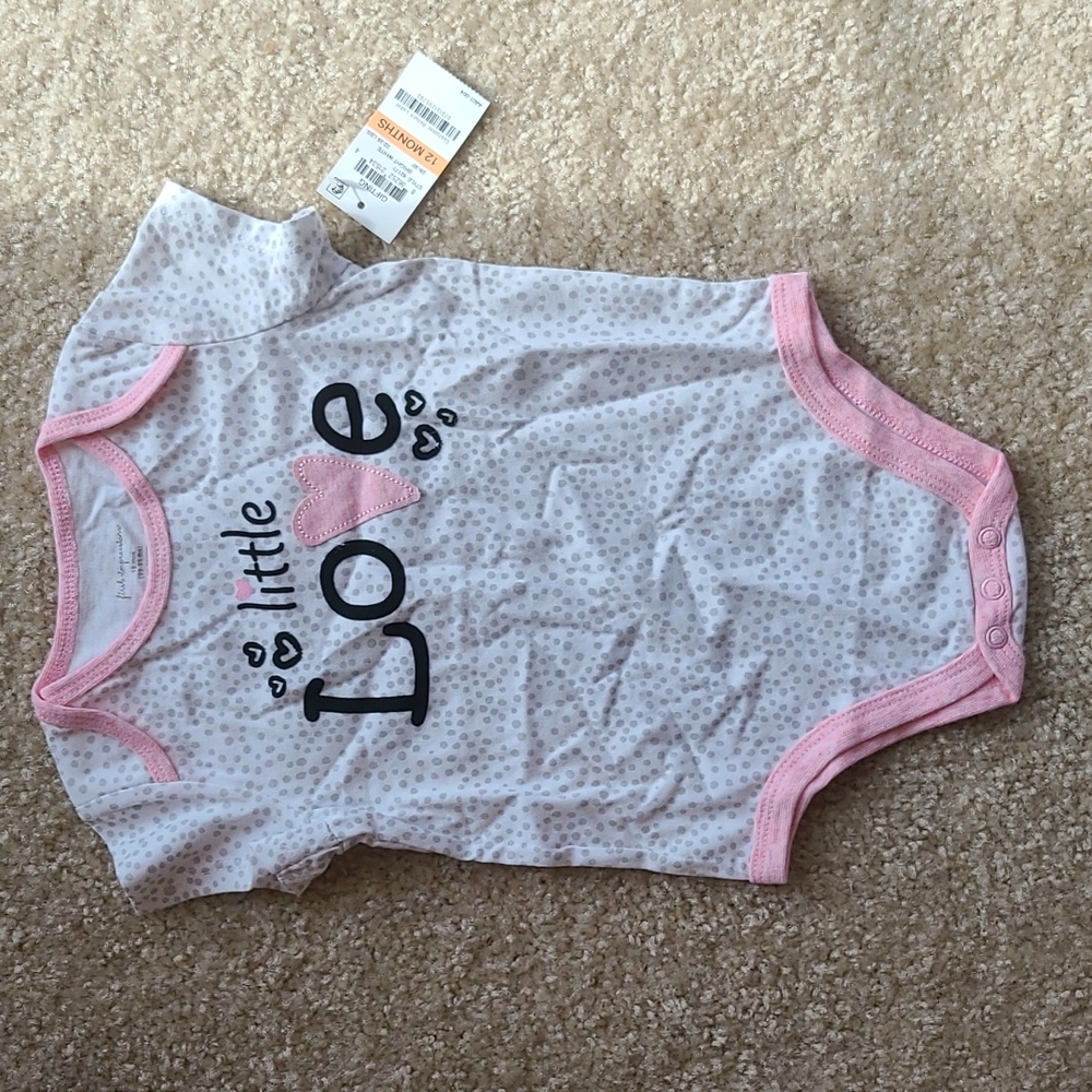 First Impressions Onesie NWT